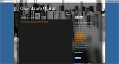 Desktop Screenshot of ocentauroquiron.blogspot.com