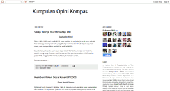 Desktop Screenshot of opinikompas.blogspot.com