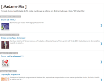 Tablet Screenshot of madamemix.blogspot.com
