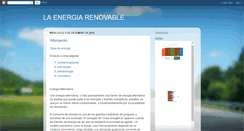 Desktop Screenshot of energiasrenovables-pedro.blogspot.com