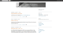 Desktop Screenshot of dizzlecizzle.blogspot.com