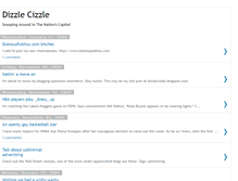 Tablet Screenshot of dizzlecizzle.blogspot.com