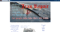 Desktop Screenshot of jeanrepair.blogspot.com