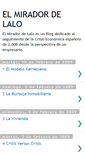 Mobile Screenshot of elmiradordelalo.blogspot.com