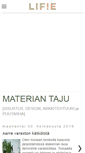 Mobile Screenshot of materiantaju.blogspot.com