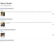 Tablet Screenshot of henry-street.blogspot.com