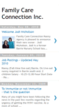 Mobile Screenshot of familycareconnectionnanny.blogspot.com