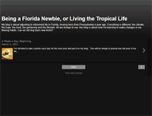 Tablet Screenshot of livingthetropicallife.blogspot.com