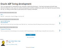 Tablet Screenshot of adfswing.blogspot.com