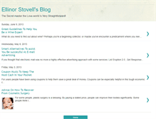 Tablet Screenshot of ellinorstovell.blogspot.com