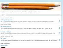 Tablet Screenshot of eclectic-pencil.blogspot.com