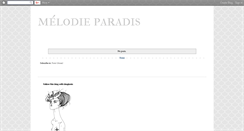 Desktop Screenshot of jesuismelode.blogspot.com