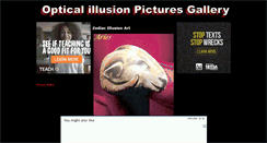 Desktop Screenshot of optical-illusions-pictures.blogspot.com