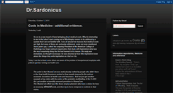 Desktop Screenshot of dr-sardonicus.blogspot.com