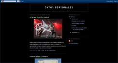Desktop Screenshot of datosjose.blogspot.com