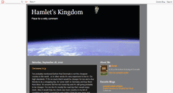 Desktop Screenshot of hamletskingdom.blogspot.com