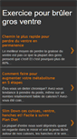 Mobile Screenshot of exercicepourbrulergrosventre.blogspot.com
