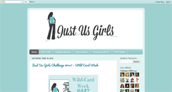 Desktop Screenshot of justusgirlschallenge.blogspot.com