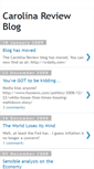 Mobile Screenshot of carolinareviewblog.blogspot.com