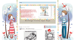 Desktop Screenshot of berbagiceritaapasaja.blogspot.com