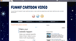 Desktop Screenshot of funnycartoonvideo.blogspot.com