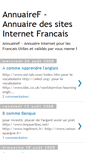 Mobile Screenshot of annuairef.blogspot.com