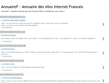 Tablet Screenshot of annuairef.blogspot.com