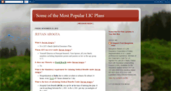 Desktop Screenshot of licplans.blogspot.com