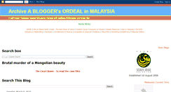 Desktop Screenshot of bloggersordeal.blogspot.com