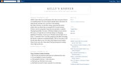 Desktop Screenshot of kellyskorner.blogspot.com