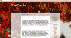 Desktop Screenshot of haider-clinicalpharmacy.blogspot.com