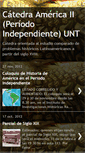 Mobile Screenshot of catedraamerica.blogspot.com