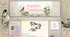 Desktop Screenshot of joaniecreates.blogspot.com