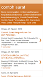 Mobile Screenshot of contoh-surat-kita.blogspot.com