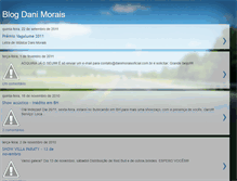 Tablet Screenshot of dani-morais.blogspot.com