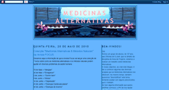 Desktop Screenshot of medicinasalternativas2009.blogspot.com