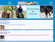 Tablet Screenshot of eventingincolor.blogspot.com