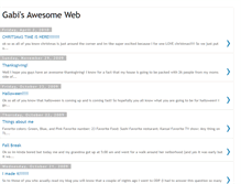 Tablet Screenshot of gabisawesomeweb.blogspot.com