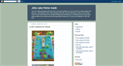 Desktop Screenshot of jellycakehomemade.blogspot.com