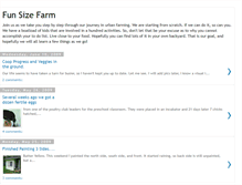 Tablet Screenshot of funsizefarm.blogspot.com