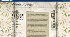 Desktop Screenshot of musingsofacaleigh.blogspot.com