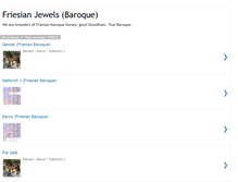 Tablet Screenshot of friesianjewels.blogspot.com