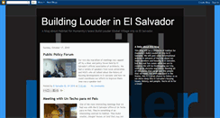 Desktop Screenshot of bl2elsalvador.blogspot.com