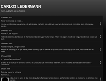 Tablet Screenshot of caledermann.blogspot.com