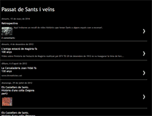 Tablet Screenshot of historiessantsenques.blogspot.com