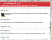 Tablet Screenshot of indianastallionspanishsteps.blogspot.com