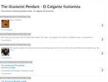 Tablet Screenshot of illusionistpendant.blogspot.com