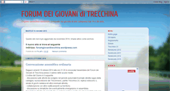 Desktop Screenshot of forumgiovanitrecchina.blogspot.com