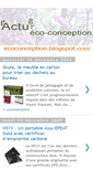Mobile Screenshot of ecoconception.blogspot.com