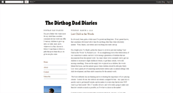 Desktop Screenshot of dirtbagdaddiaries.blogspot.com